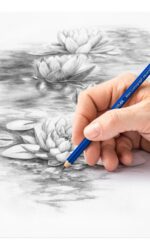 STEADLER Watercolor graphite pencil Mars® Lumograph® aquarell 100A - Image 4