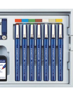 STEADLER SET OF 7 INK PEN