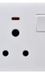 15A Switched Socket with Neon