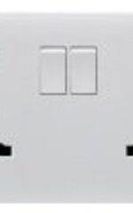16A Twin Universal Switched Socket