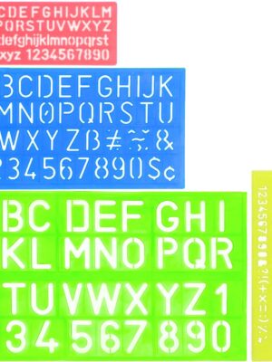 LETTRING STENCILS GUIDE