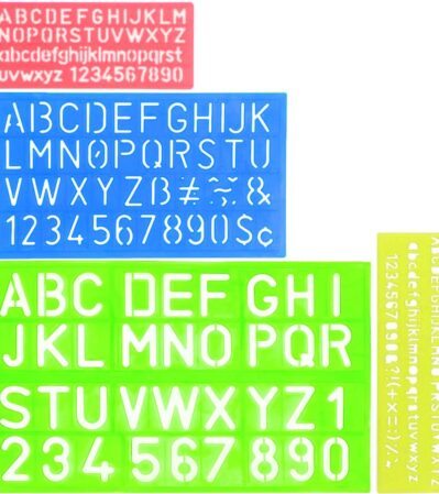 LETTRING STENCILS GUIDE