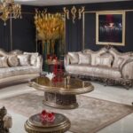 Ivory & Gold Luxe Living Room Set