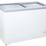 350Ltrs Glass Top Display Freezer