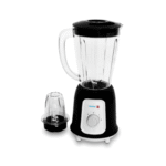 1.5L Glass Jar Black & White Body 600-Watt Copper Motor